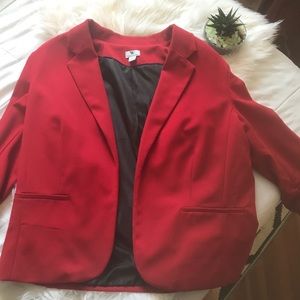 🎄cleanout - Red blazer